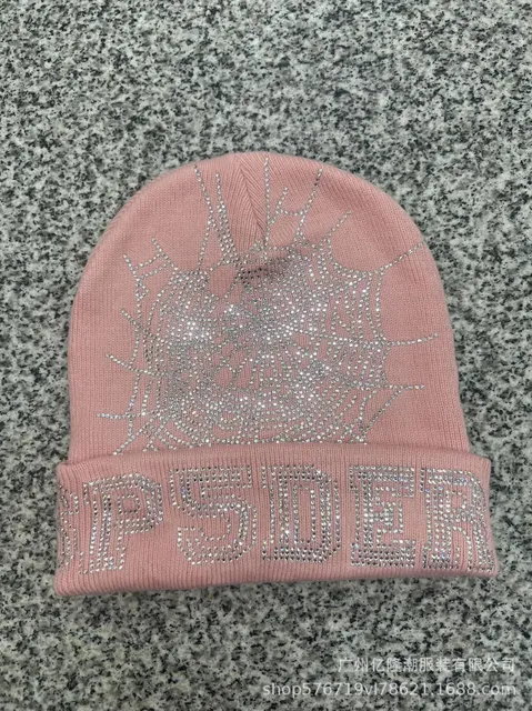Sp5der Beanie Crystal Embellished