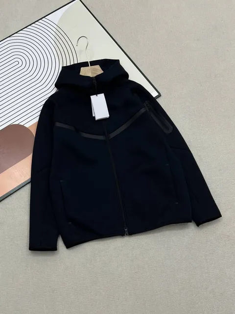 Nike Tech Fleece Hooded Jacket Black