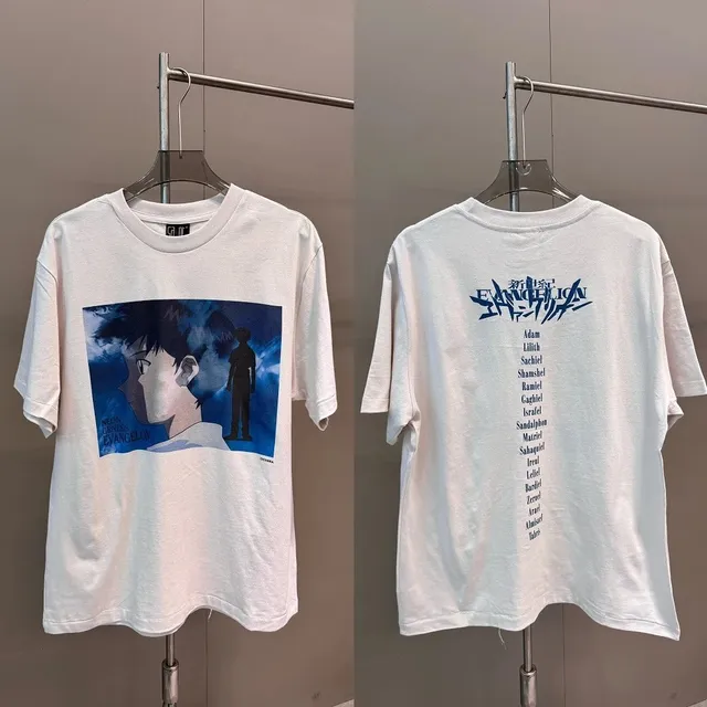 Graphic T-Shirt Neon Genesis Evangelion Print
