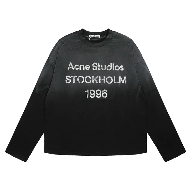 Acne Studios Long-Sleeve Tee Stockholm 1996 Print