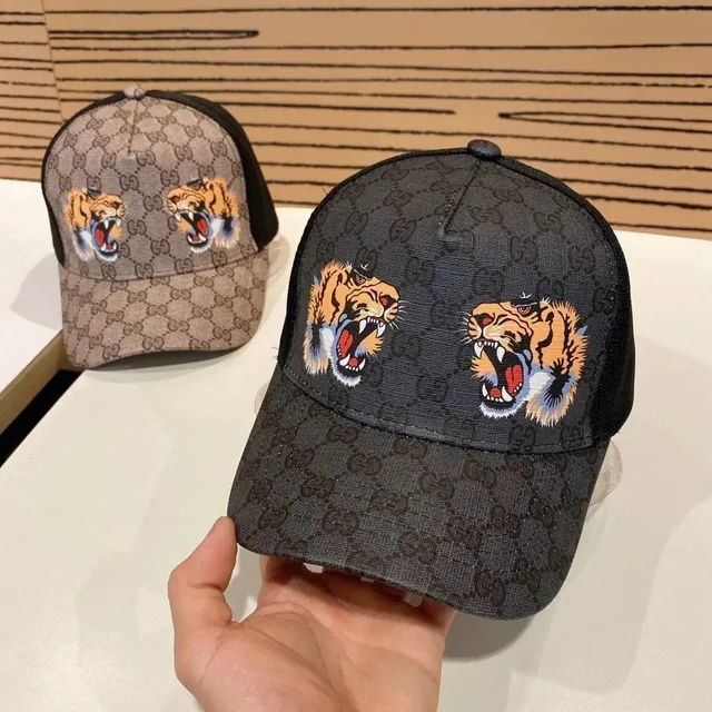 Gucci Tiger Cap GG Monogram with Embroidered Tigers