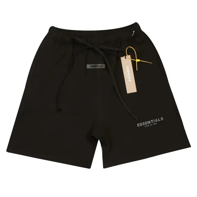Fear of God Essentials Essentials Shorts Black Logo