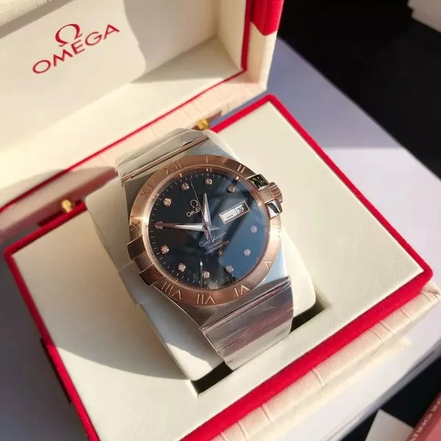 Omega Constellation Chronometer Diamond Dial