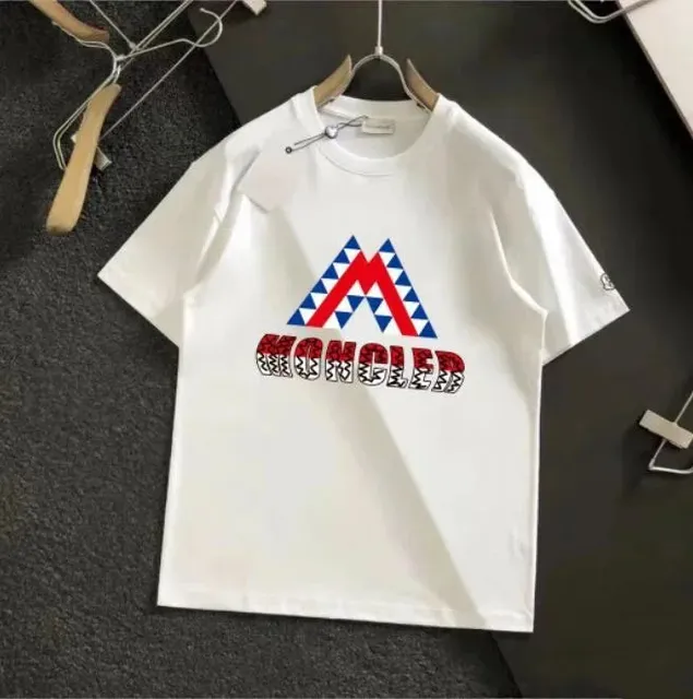 Moncler Graphic T-Shirt Tri-Color Logo