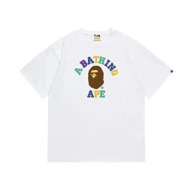 BAPE Graphic Tee Multi-Color A Bathing Ape Logo