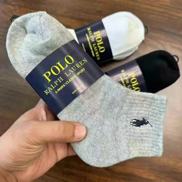 Polo Ralph Lauren Classic Sport Socks 6-Pack