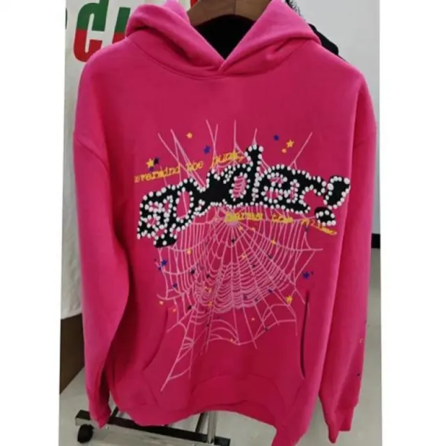 Sp5der Hoodie Spider Web Graphic