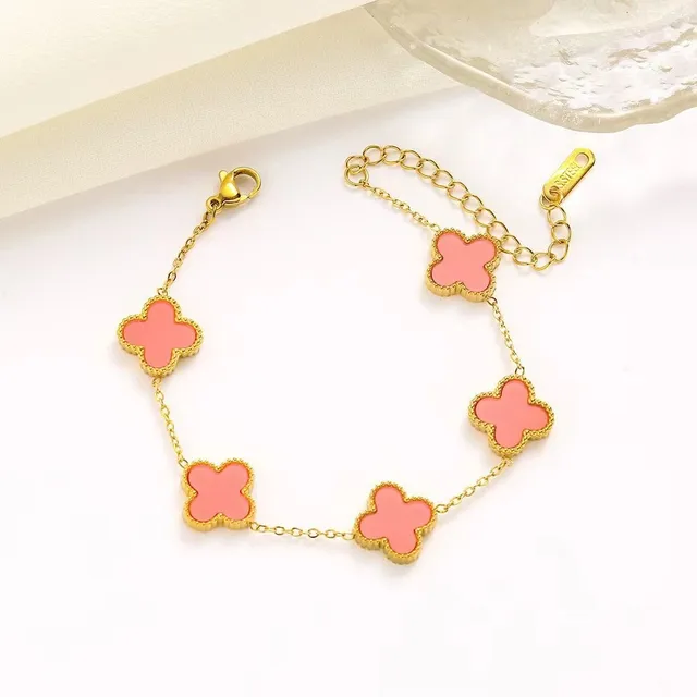 Van Cleef & Arpels Alhambra Bracelet Five Motifs