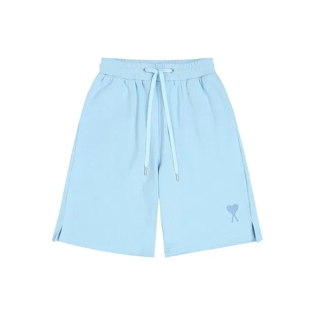 Maison Kitsuné Heart Logo Shorts