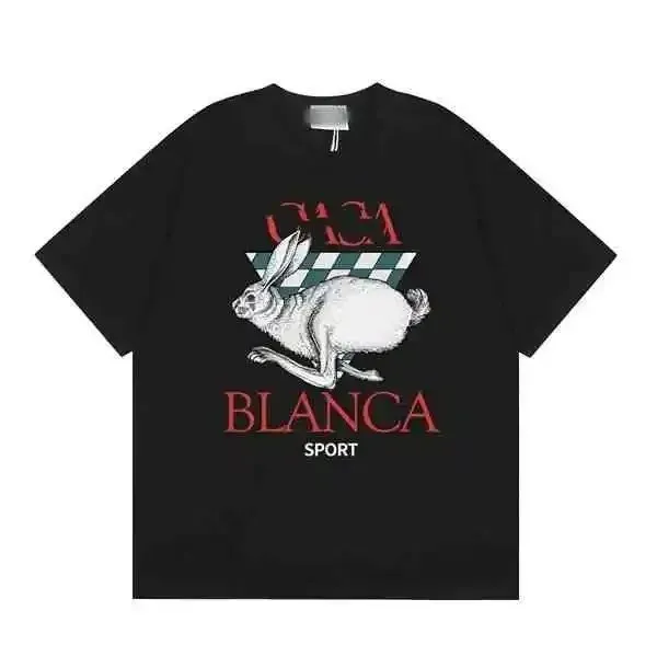 Casablanca Graphic Tee Rabbit Checkered