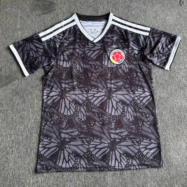Adidas Colombia National Team Jersey Butterfly Print