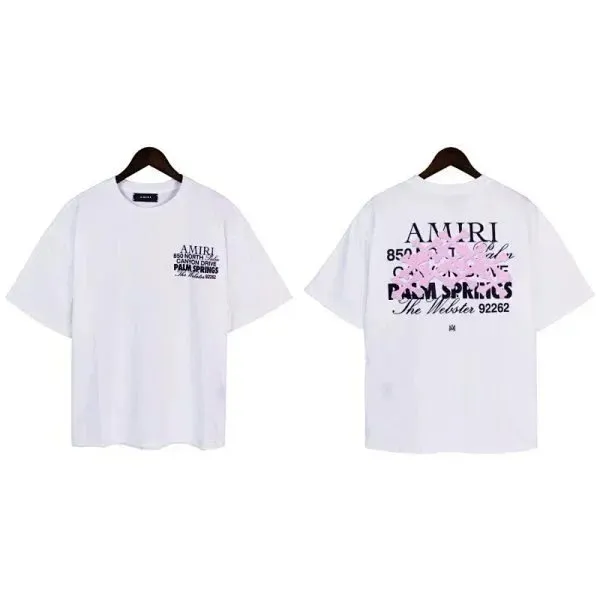 Amiri × Palm Angels Graphic Tee Palm Springs Collaboration