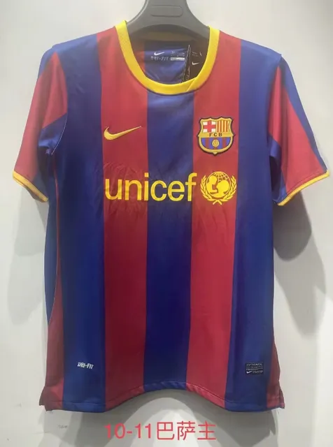 Adidas FC Barcelona Home Jersey 2010-11 UNICEF Edition
