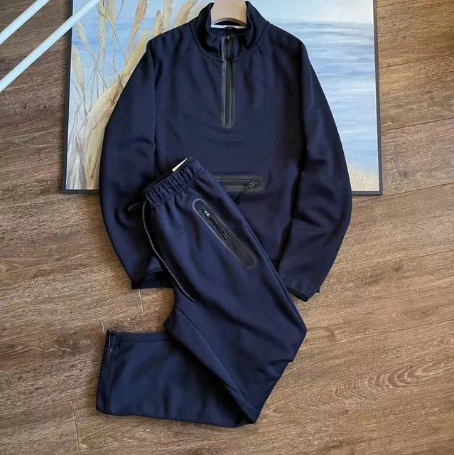 Nike Tech Fleece Half-Zip Top and Joggers Set