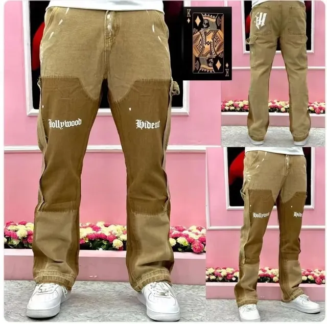 Cargo Pants Hollywood Hideout Print