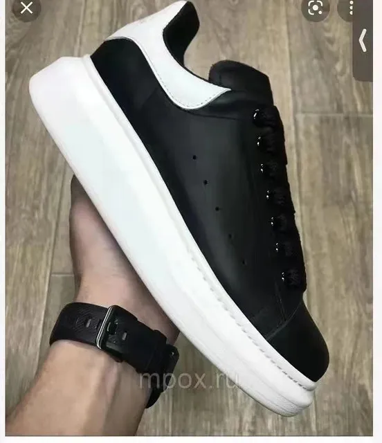 Alexander McQueen Oversized Sneaker Black and White