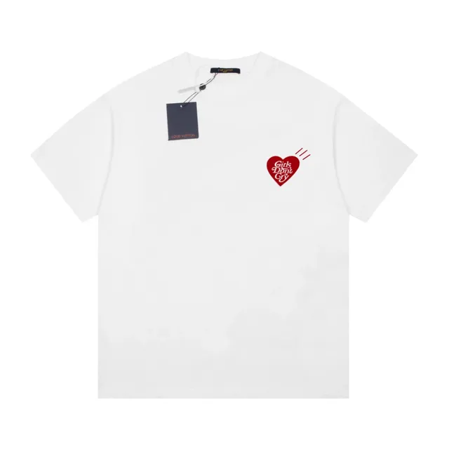 Louis Vuitton × Corteiz T-Shirt Girls Don't Cry Heart