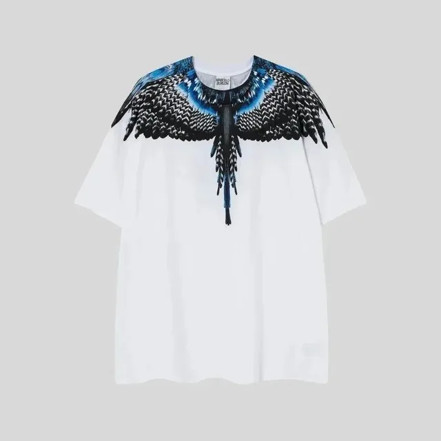 Marcelo Burlon Wings T-Shirt Feather Wings Print