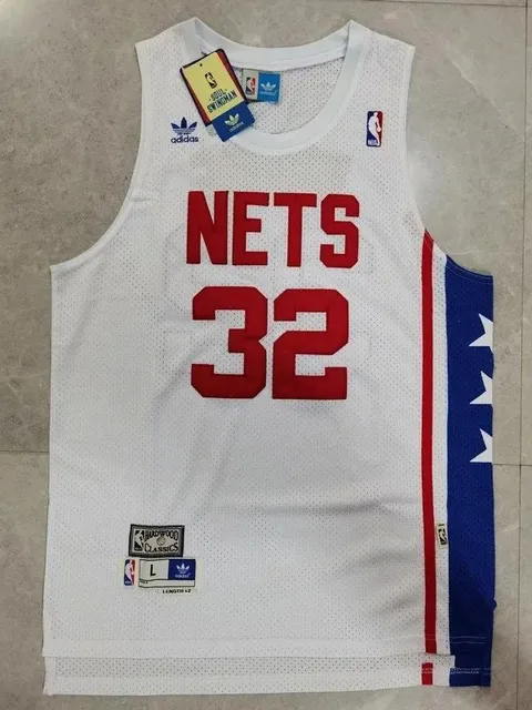 Adidas × NBA Nets #32 Jersey Hardwood Classics