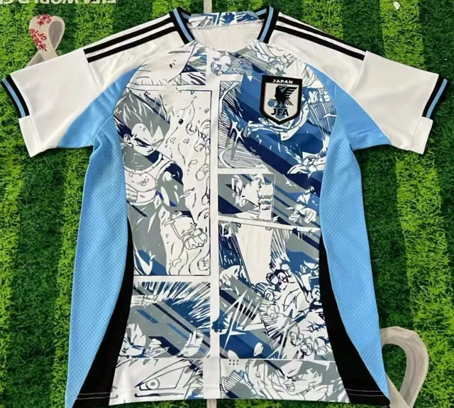 Adidas Japan National Team Jersey Dragon Ball Manga Print