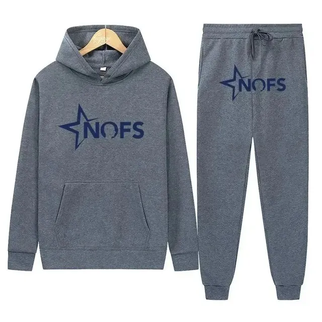NOFS Hoodie and Joggers Set Star Logo