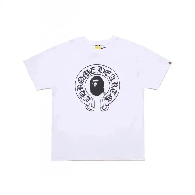 Graphic Tee Chrome Hearts x BAPE