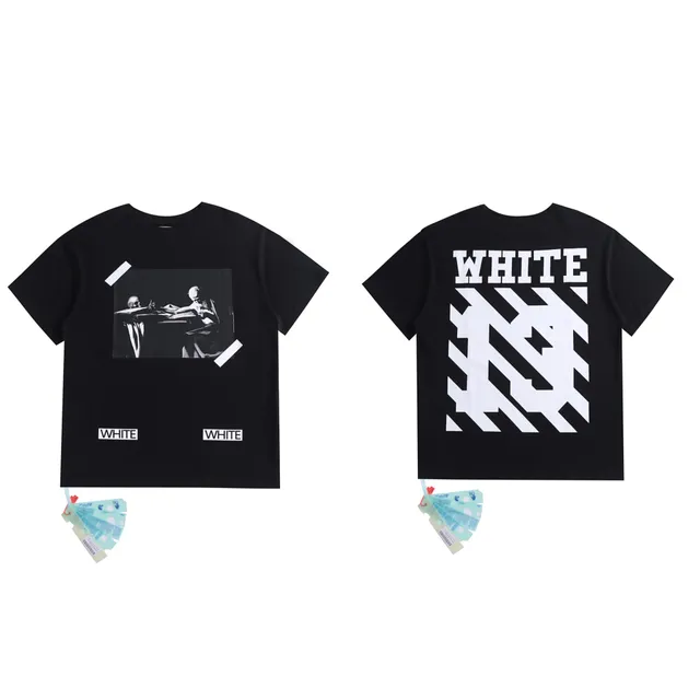 Off-White Graphic T-Shirt Taped Photo Print
