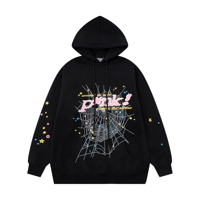Sp5der Hoodie Spider Web Graphic