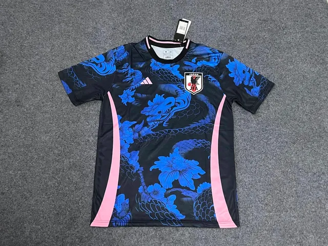 Adidas Japan National Team Jersey Dragon Print