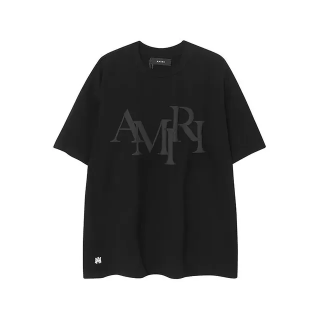 Amiri Logo T-Shirt Monogram Print
