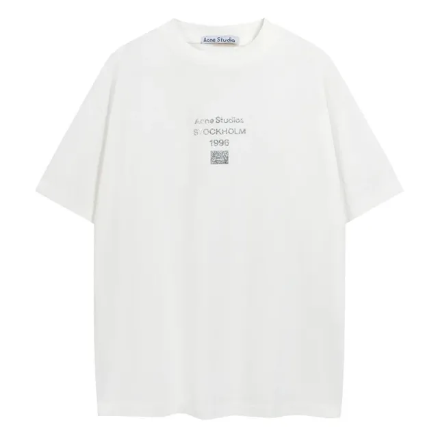Acne Studios T-Shirt Stockholm 1996 Embroidered