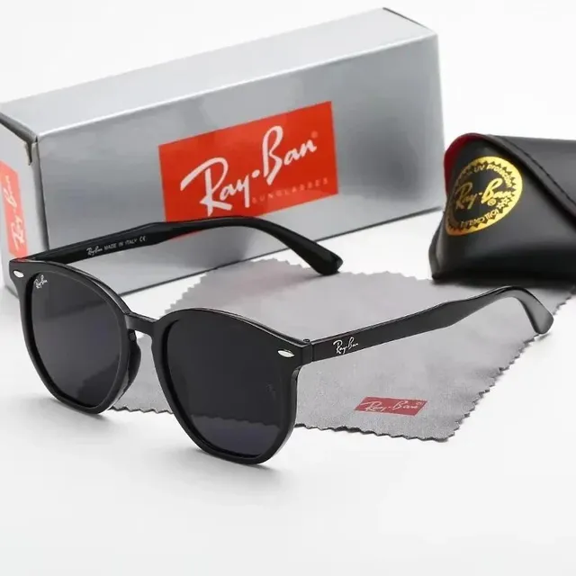 Ray-Ban Clubmaster Black Frame with Dark Grey Lenses