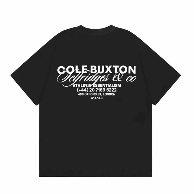 Cole Buxton Graphic Tee Selfridges & Co Print