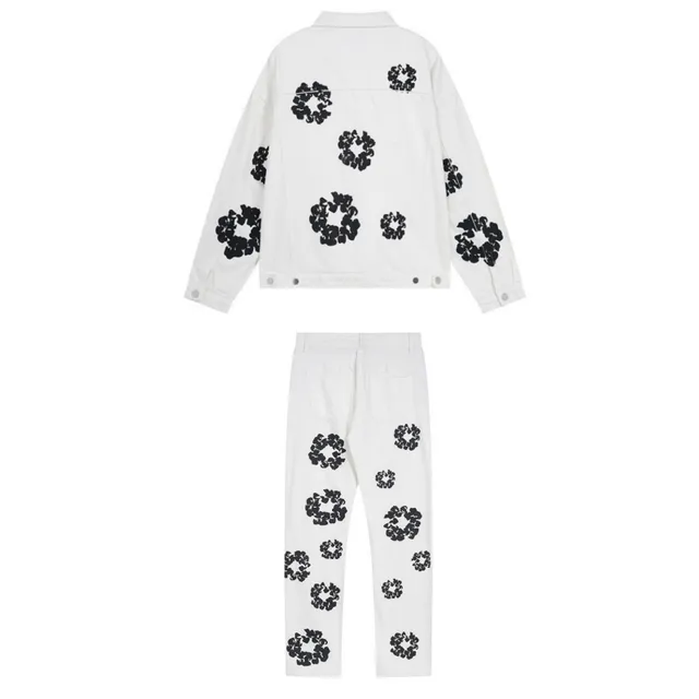 Marc Jacobs Floral Denim Set