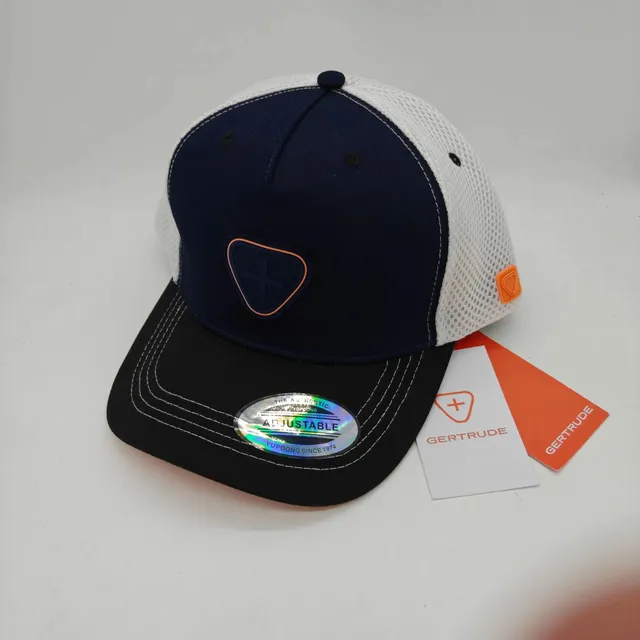 Gertrude Gaston Trucker Cap Navy/White Mesh