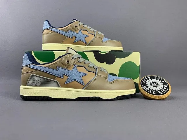 BAPE Shark Dunk Camo Star