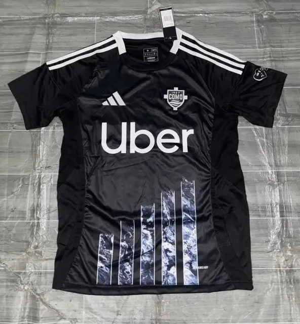 Adidas Como FC Jersey Uber Sponsorship