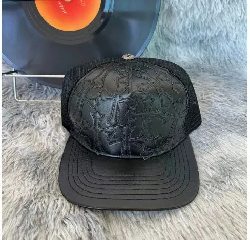 Chrome Hearts Trucker Cap Embossed Cross