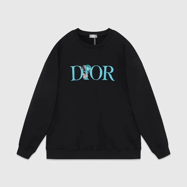 Dior Crewneck Sweatshirt Floral Logo