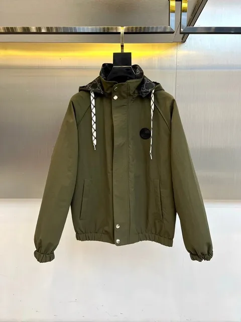 Gucci Hooded Jacket GG Print Hood Lining