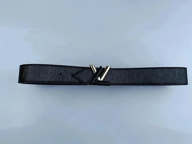 Louis Vuitton LV Belt Epi Leather with Twist Lock