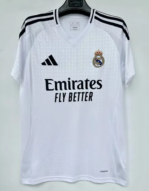 Adidas Real Madrid Home Jersey Emirates Fly Better