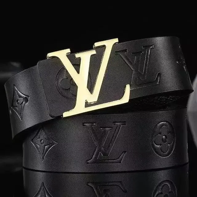 Louis Vuitton LV Belt Monogram Embossed