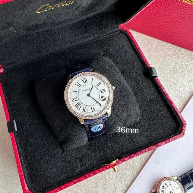 Cartier Tank Must Diamond Bezel