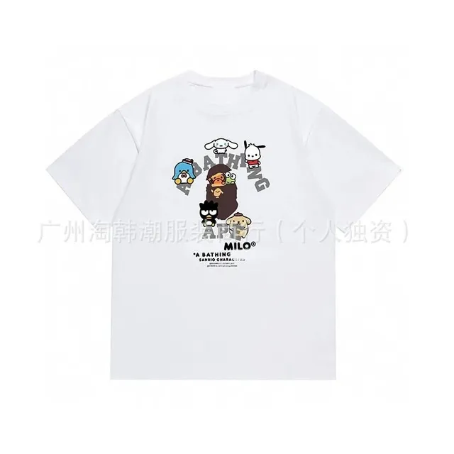 BAPE Graphic Tee Sanrio Characters Collab
