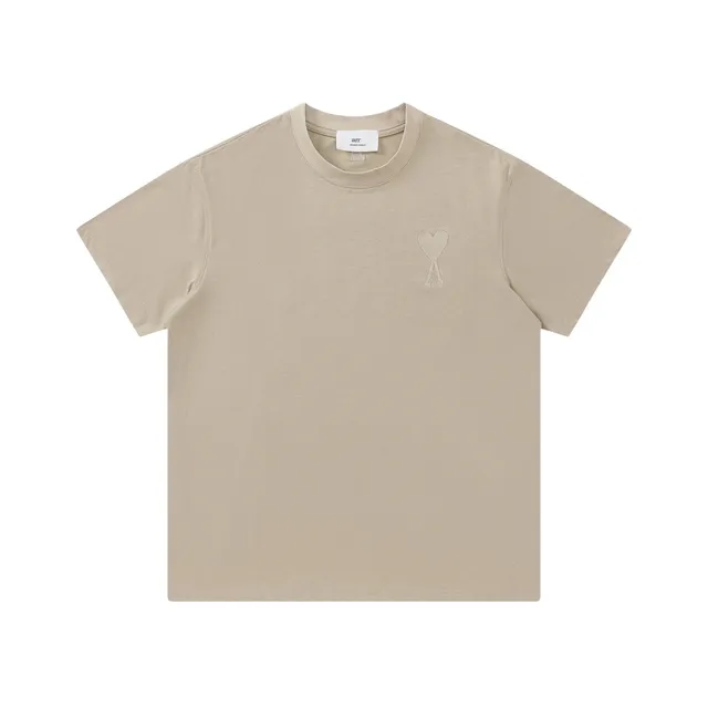 Amiri Heart Logo Tee Embroidered Heart