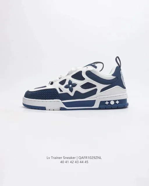 Louis Vuitton LV Trainer Monogram Flower