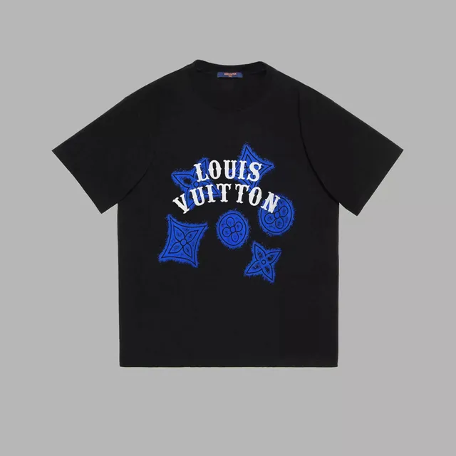 Louis Vuitton Graphic T-Shirt Monogram Star Print