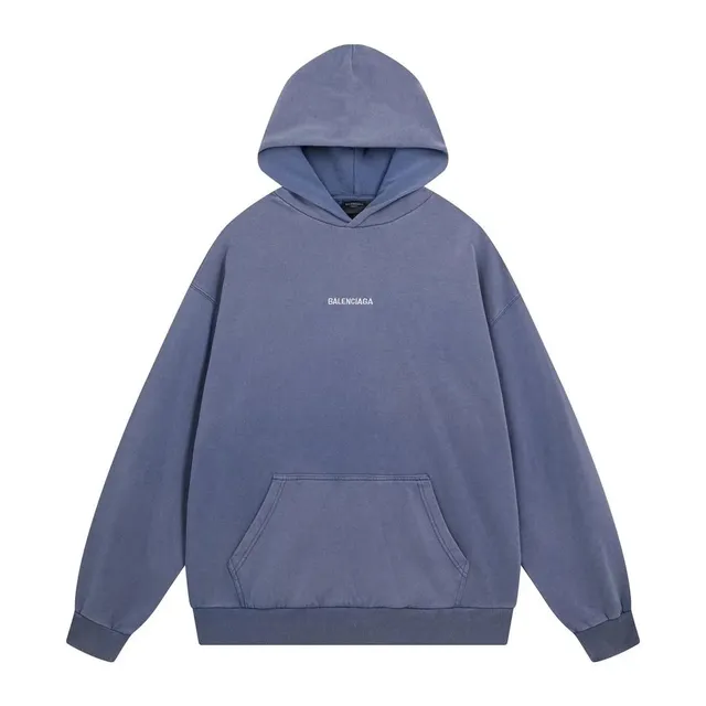 Balenciaga Hoodie Logo Embroidered