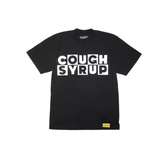 An Awful Lot of Cough Syrup Graphic Tee Logo